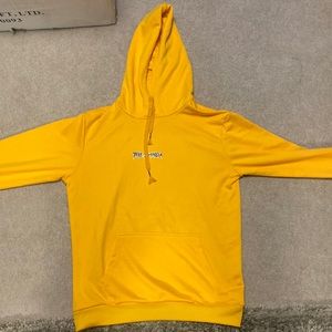 Yellow The Panda hoodie